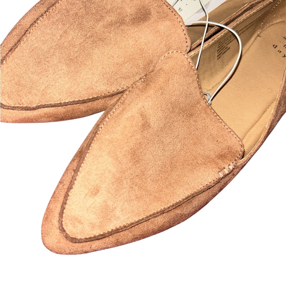 a new day Tan Suede Flats - Picture 3 of 4